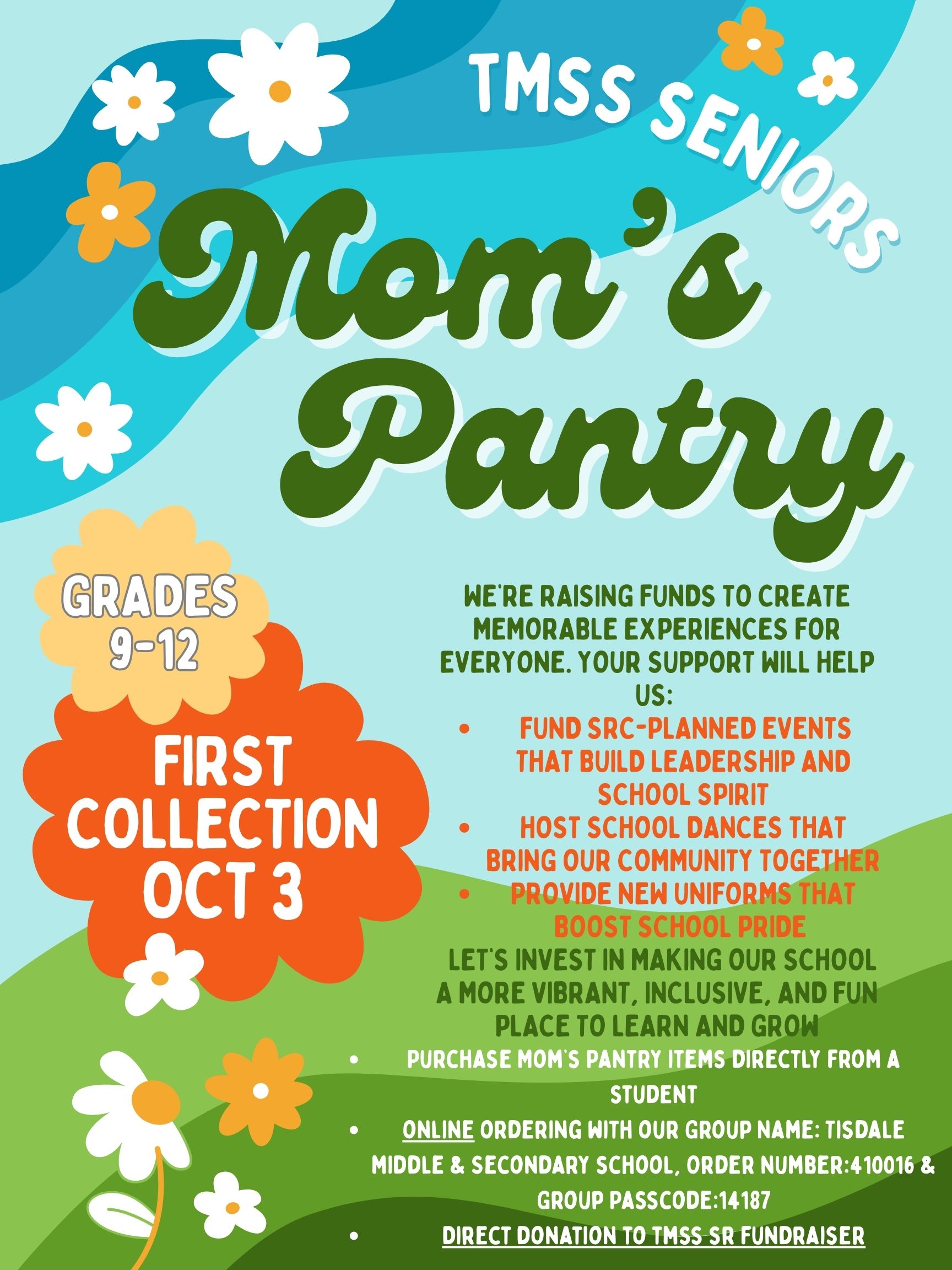 SR Mom's Pantry Fundraiser